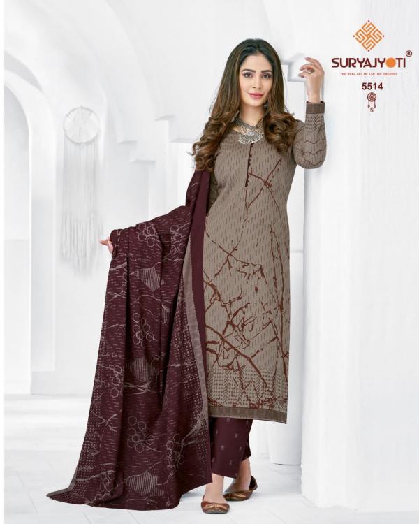 Suryajyoti Trendy Cotton Vol-55 Cotton Designer Excluisve Dress Material